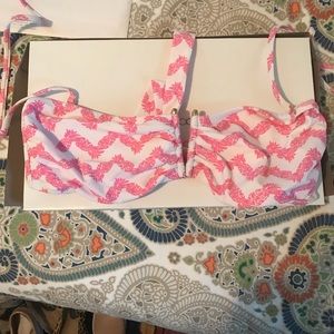 Lilly for target bandeau bikini top XXL. NWT